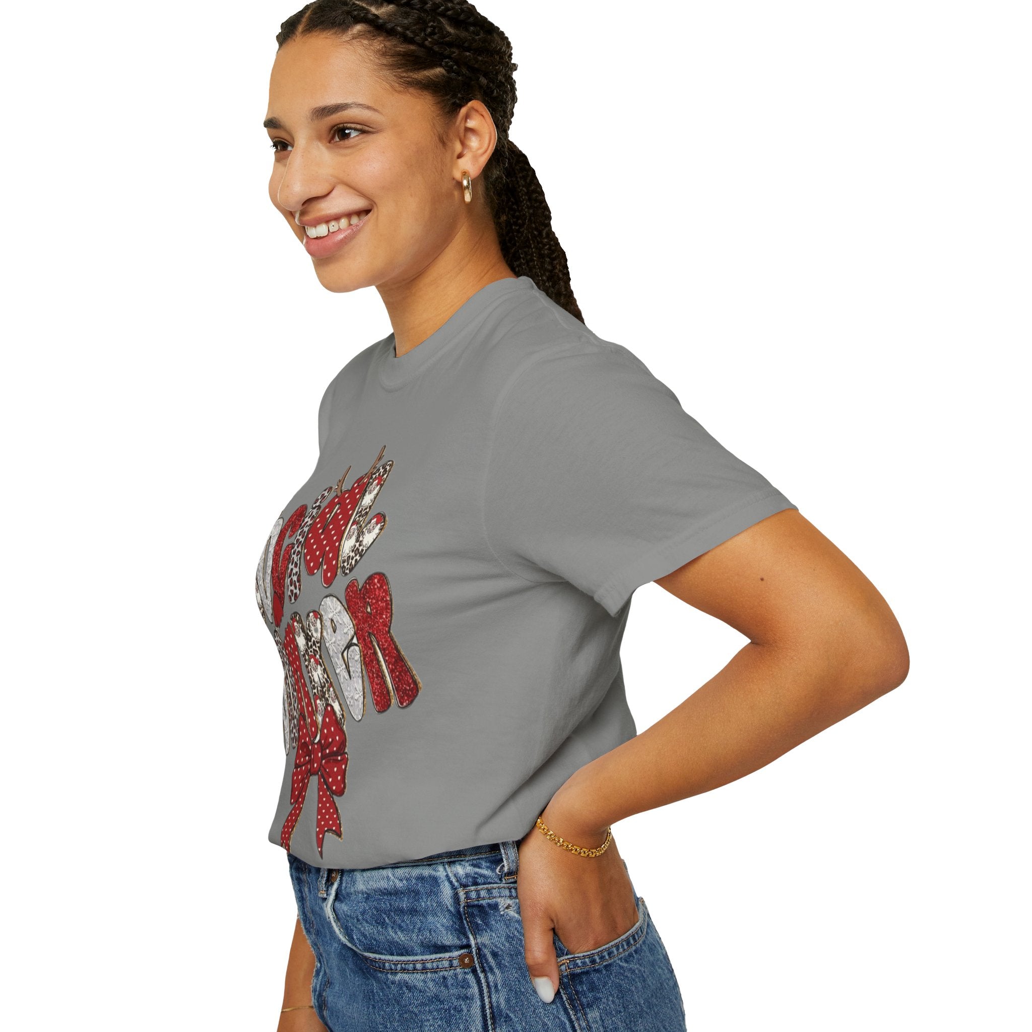 Social Worker Christmas T-Shirt  Festive Holiday Graphic Tee