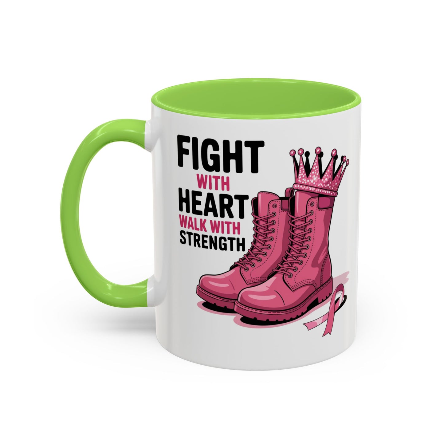You Beat It! Cancer Survivor Mug | Motivational Gift for Her or Him | Warrior Mug