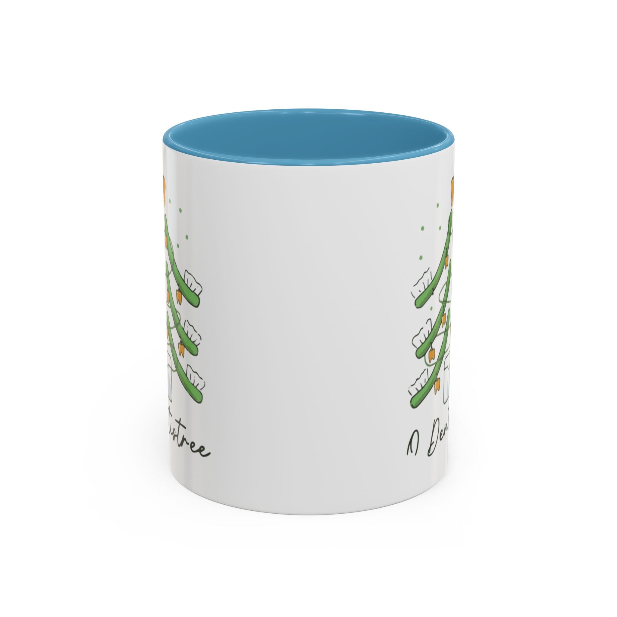 Dentist Christmas Mug - 'A Dentistree' Holiday Coffee Cup (11/15oz)