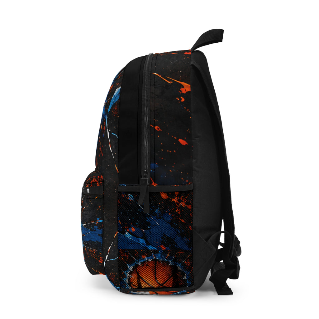 Basketball Slam Dunk Backpack – Sports School Bag for Players & Fans