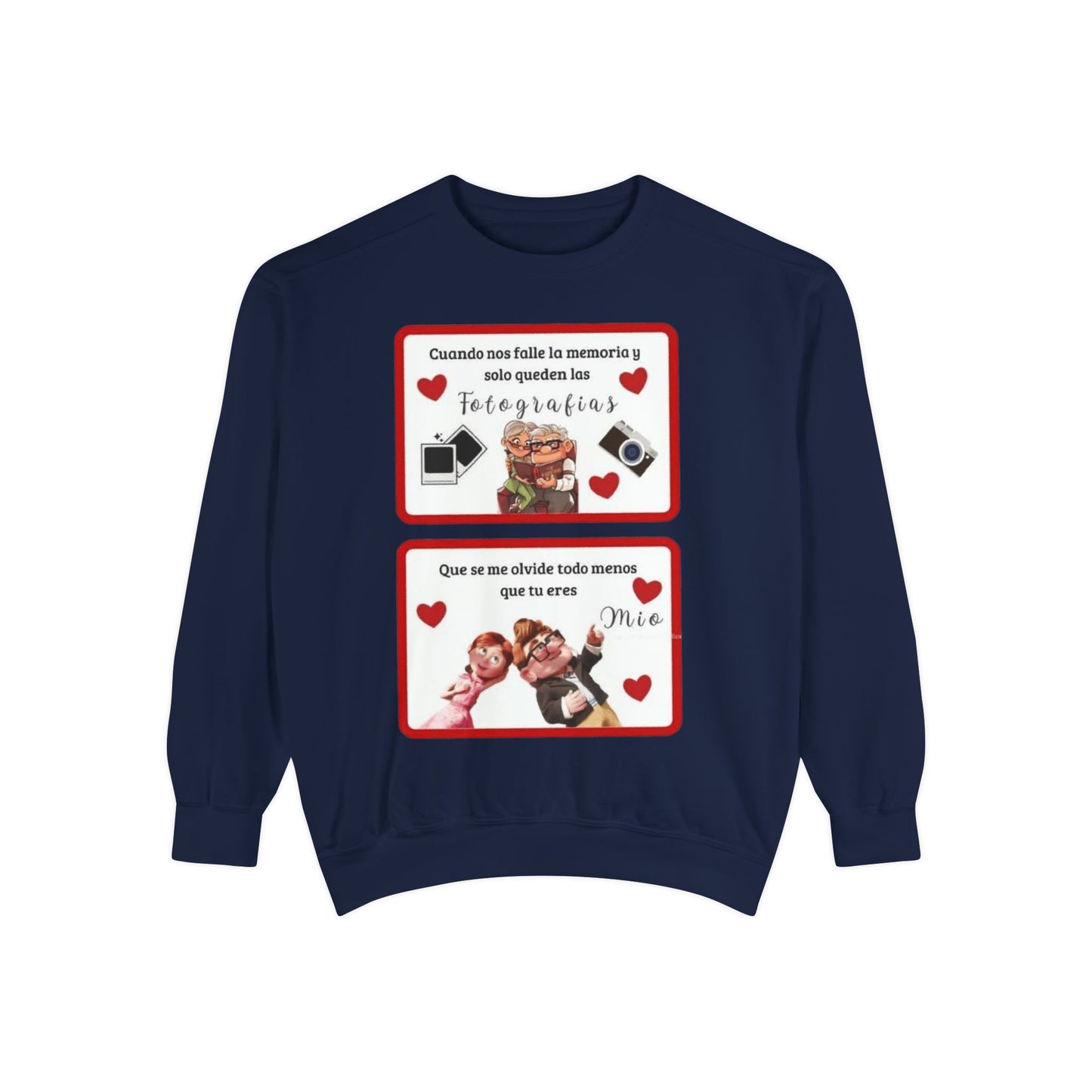 Valentine's Day Photo Collage  Romantico SAN VALENTÍN sweatshirt