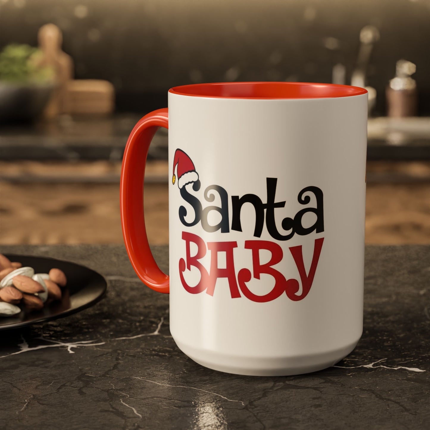 Santa Baby Colorful Mug - Perfect Holiday Gift for Coffee Lovers
