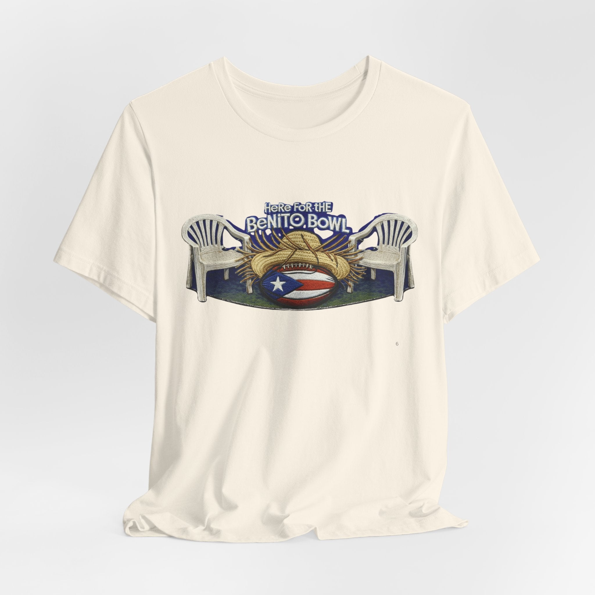 Benito Bowl Puerto Rico Football Tee