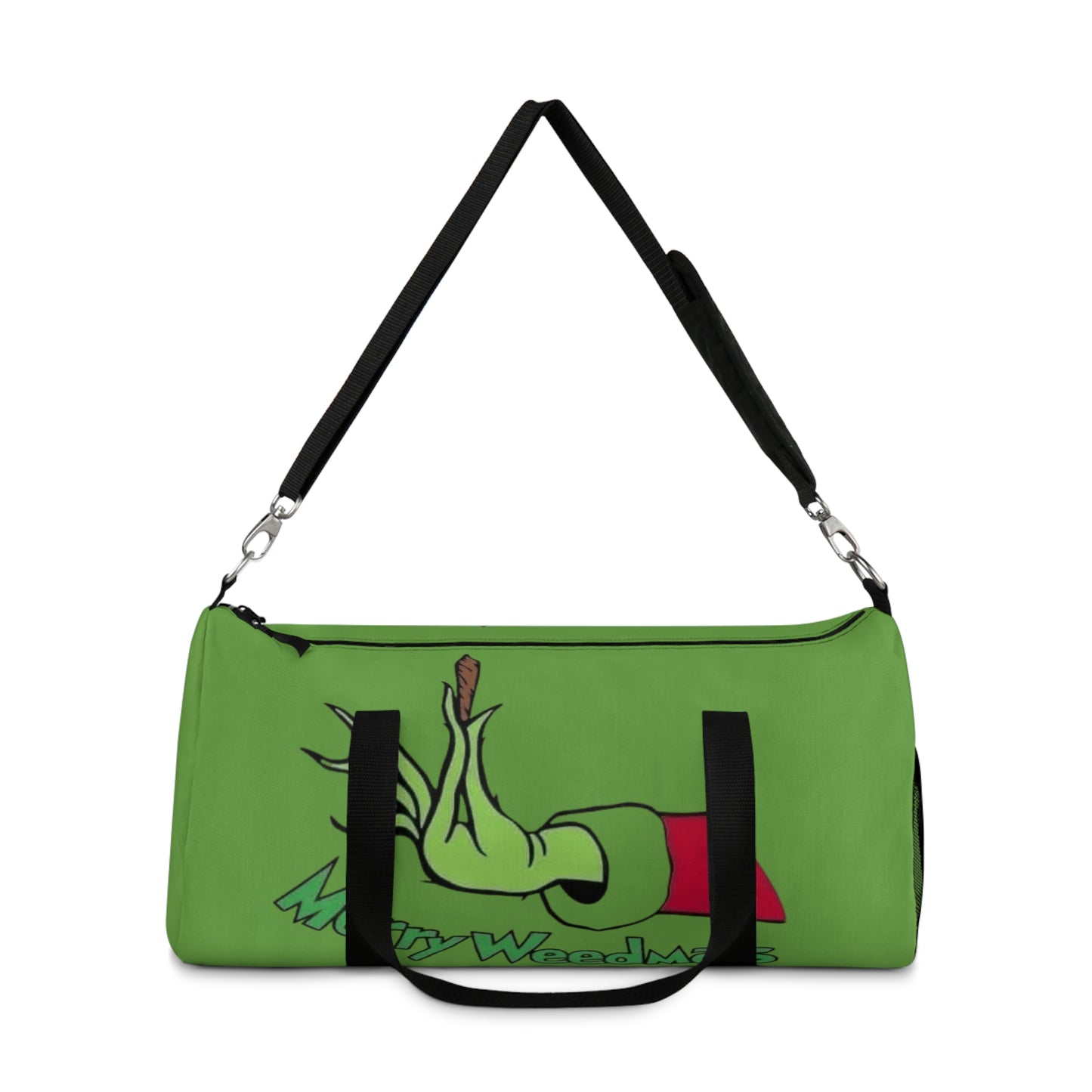 Grinch Sleigh Nap Duffel Bag — Holiday Travel & Gym Bag
