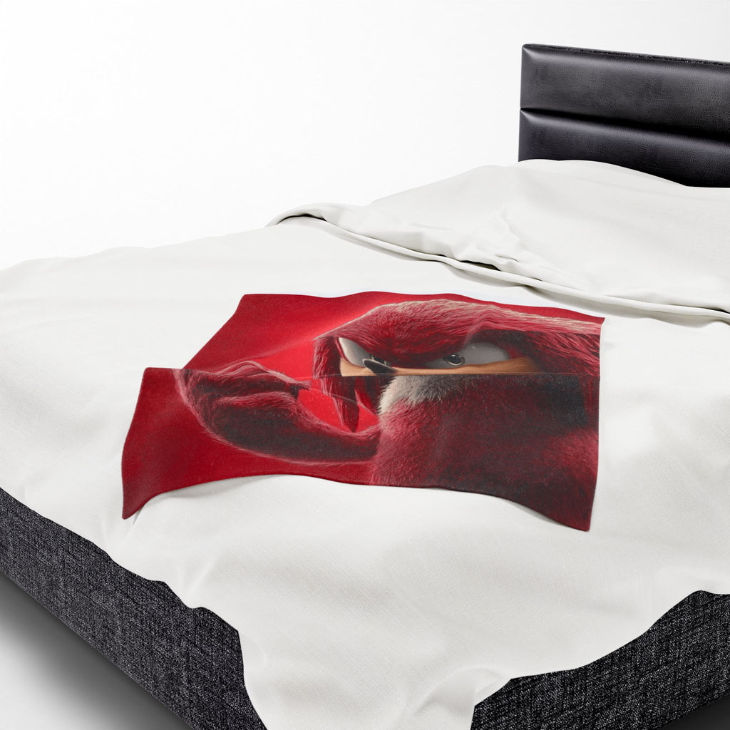 Knuckles Plush Throw Blanket