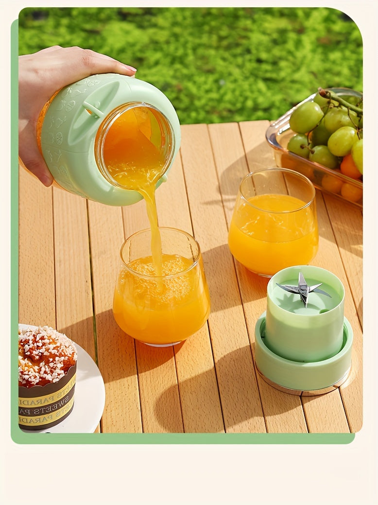 [Portable Juicer] 1pc, Mini Portable USB Electric Juicer Cup | 27.05OZ Large Capacity, Juicers For Vegetables And Fruits, Making Milk Shakes, Smoothies, Juices, Kitchen Appliances