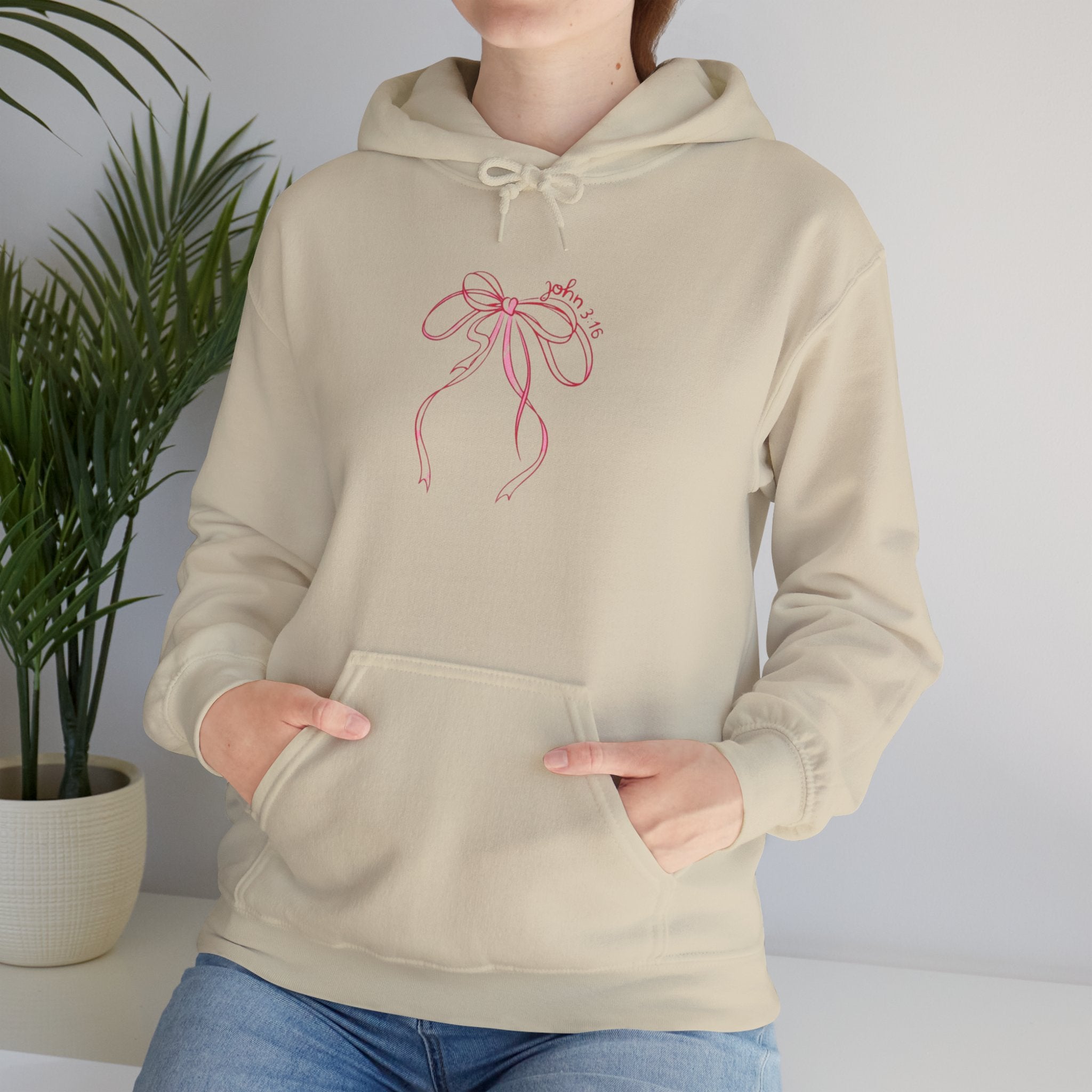 You Are So Loved Hoodie Heart Full” Heart Ribbon Comfort Sweatshirt