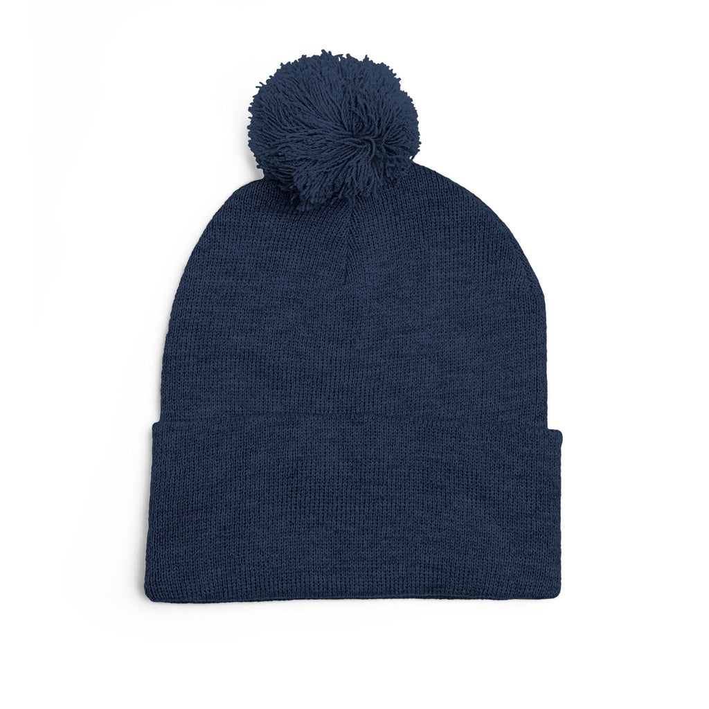 Toy Story Embroidered Pom-Pom Knit Cap Humor Cuffed Beanie – Warm, Soft & Sassy Winter Hat