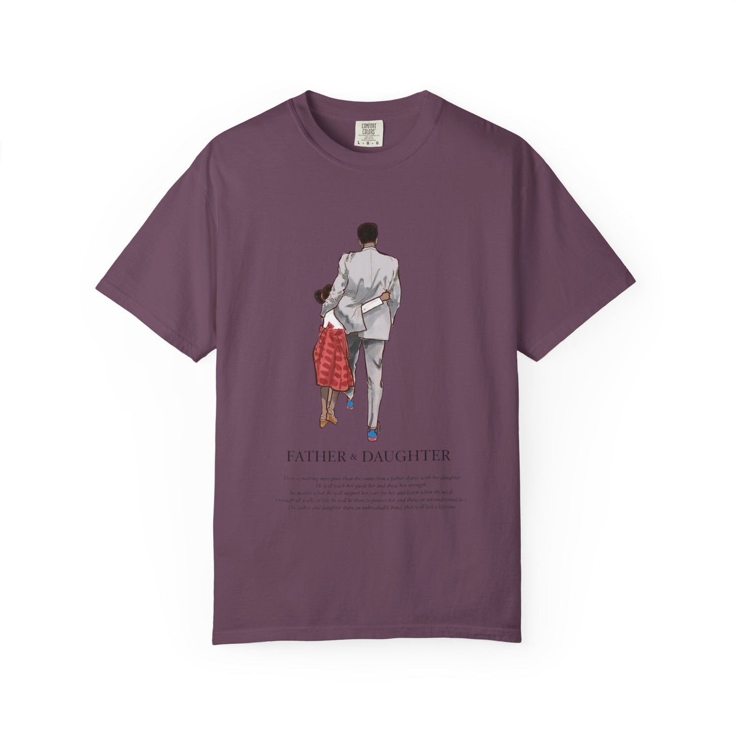 Father & Daughter Unisex T-Shirt, Heartwarming Gift for Dad, Perfect for Father's Day, Family Bonding, Casual Wear