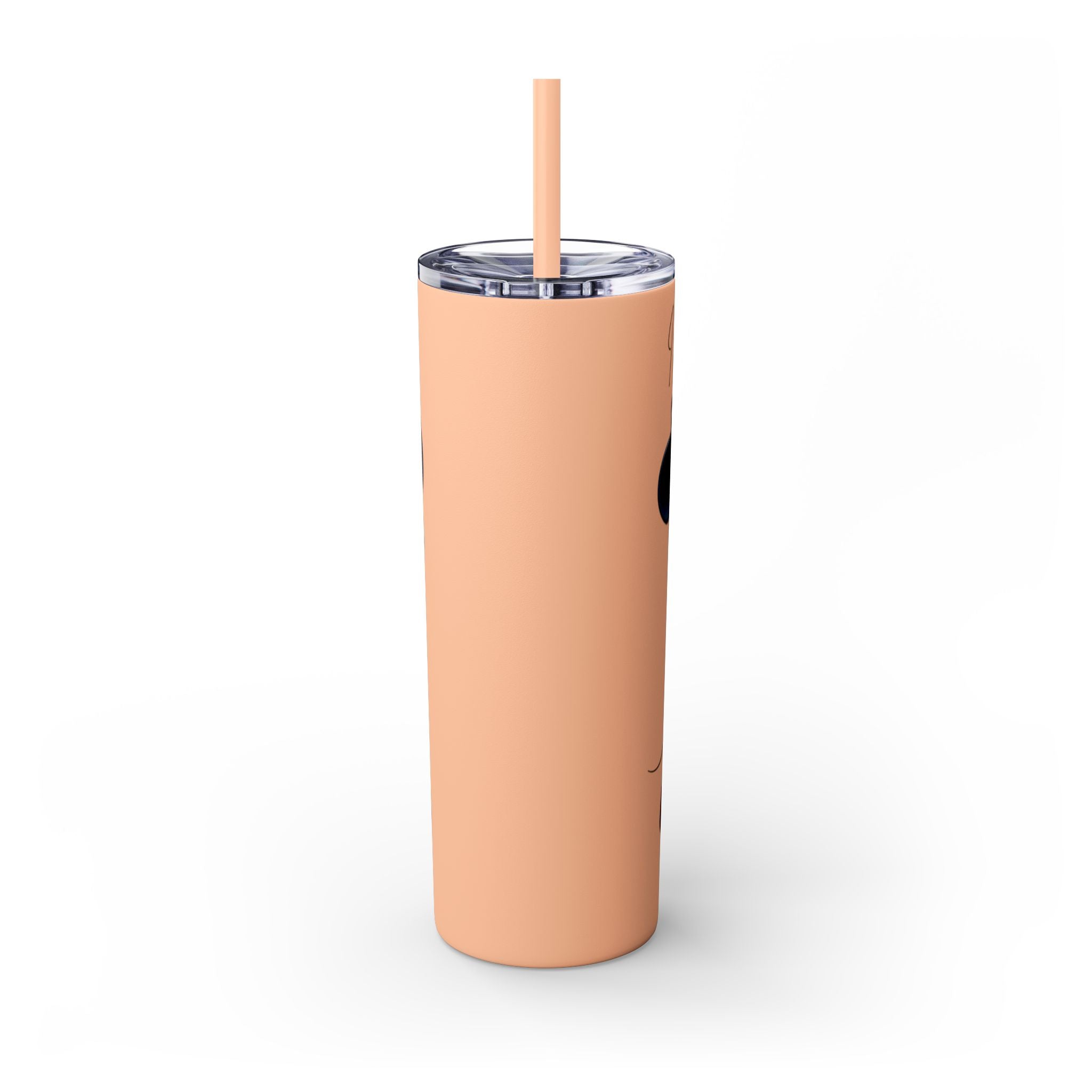 I Love You More Than Travel Tumbler — 20oz Skinny Cup with Straw