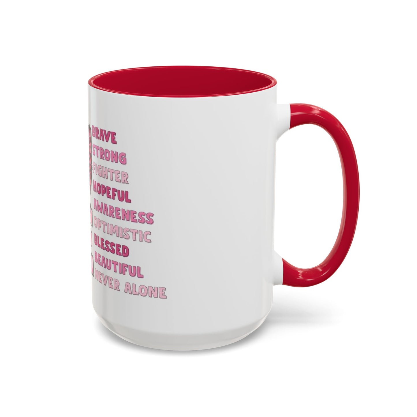 Cancer Hope Collection Empowering Inspirational Mug for Breast Cancer Awareness