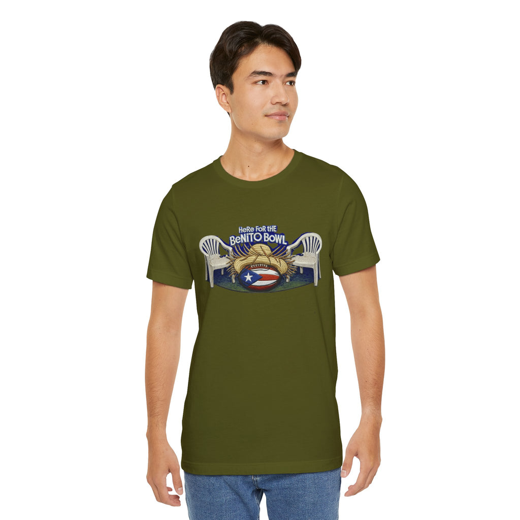 Benito Bowl Puerto Rico Football Tee