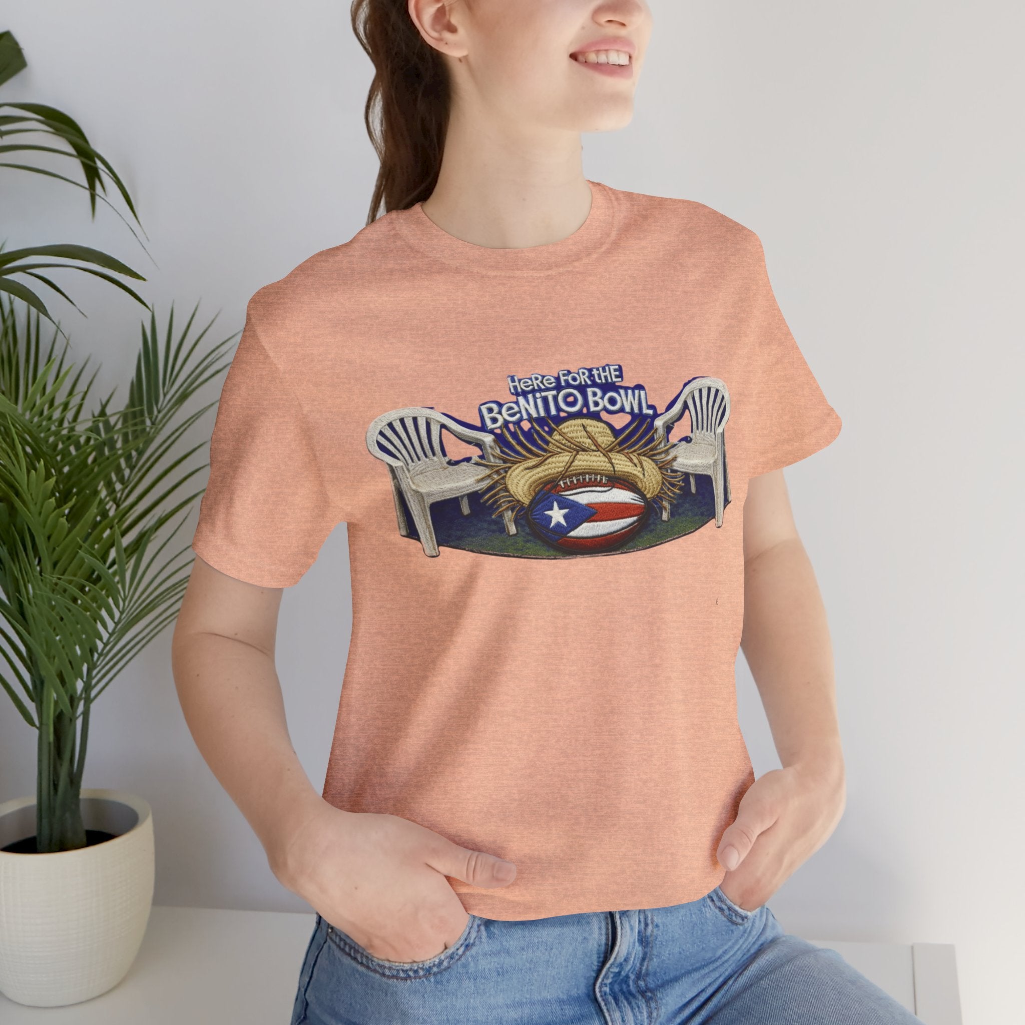 Benito Bowl Puerto Rico Football Tee