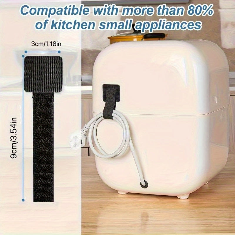 10 Pcs Premium Cord Organizers for Kitchen Appliances - Keep Your Mixer, Coffee Maker, Blender, Air Fryer, and Pressure Cooker Cords Tidy and Tangle-Free