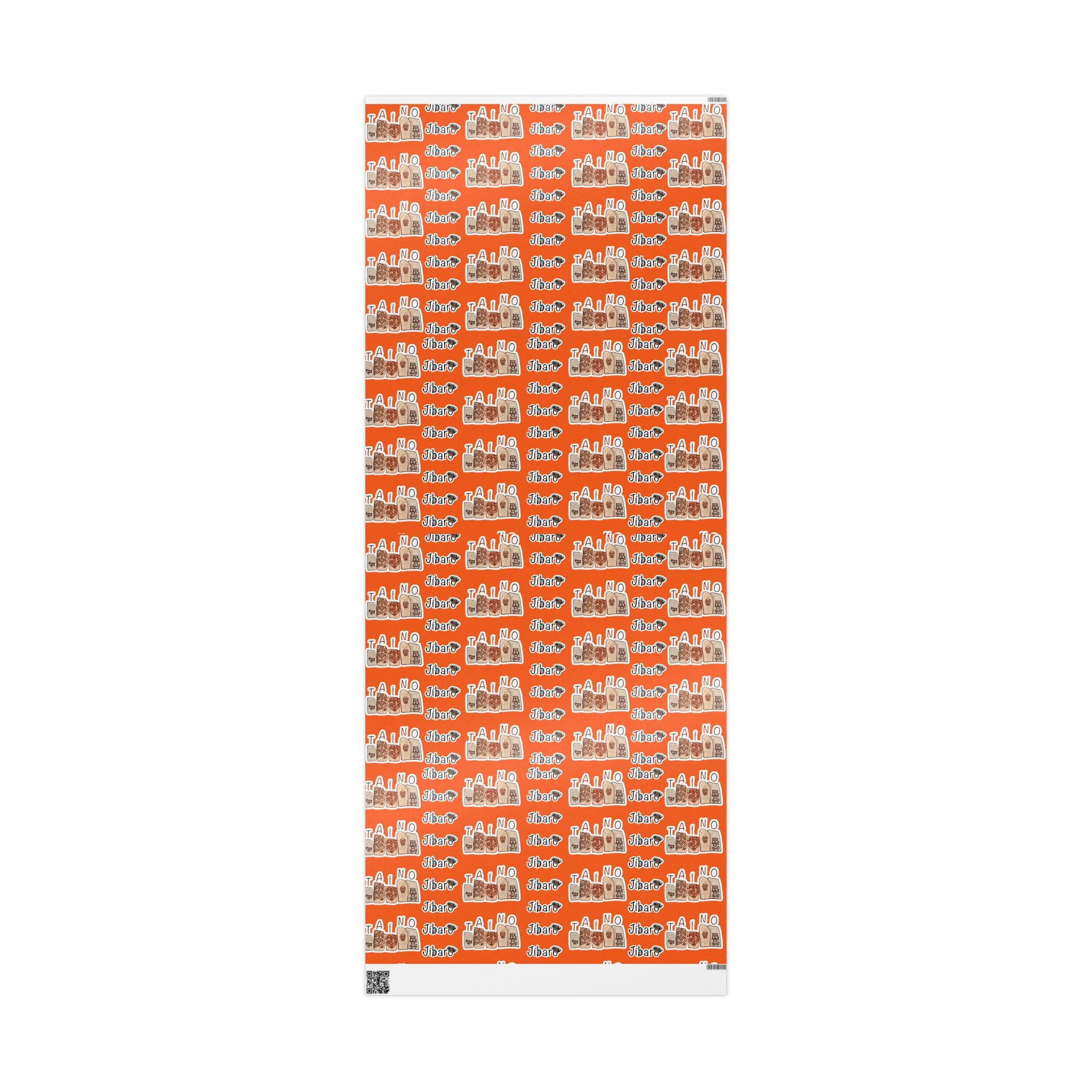 Puerto Rico  T aino Jibaro BoricuaWrapping Paper Cultural Gift Wrap | Boricua Heritage Design | Holiday & Celebration Gift Packaging