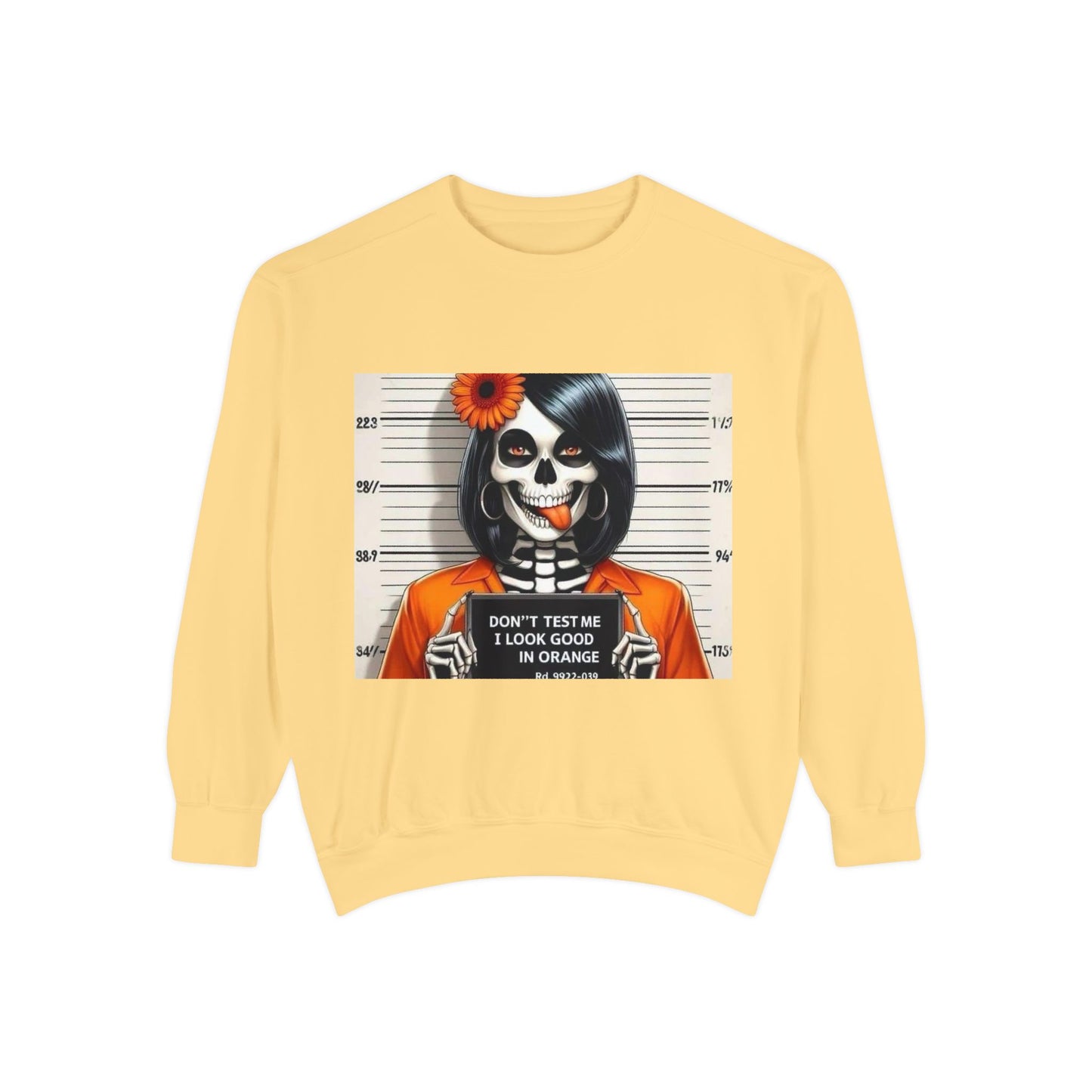 “Too Cool to Be Cold” Funny Sweater Unisex Skull Sweatshirt with Quote | Cozy Halloween Fashion, Gift for Fall Celebrations,