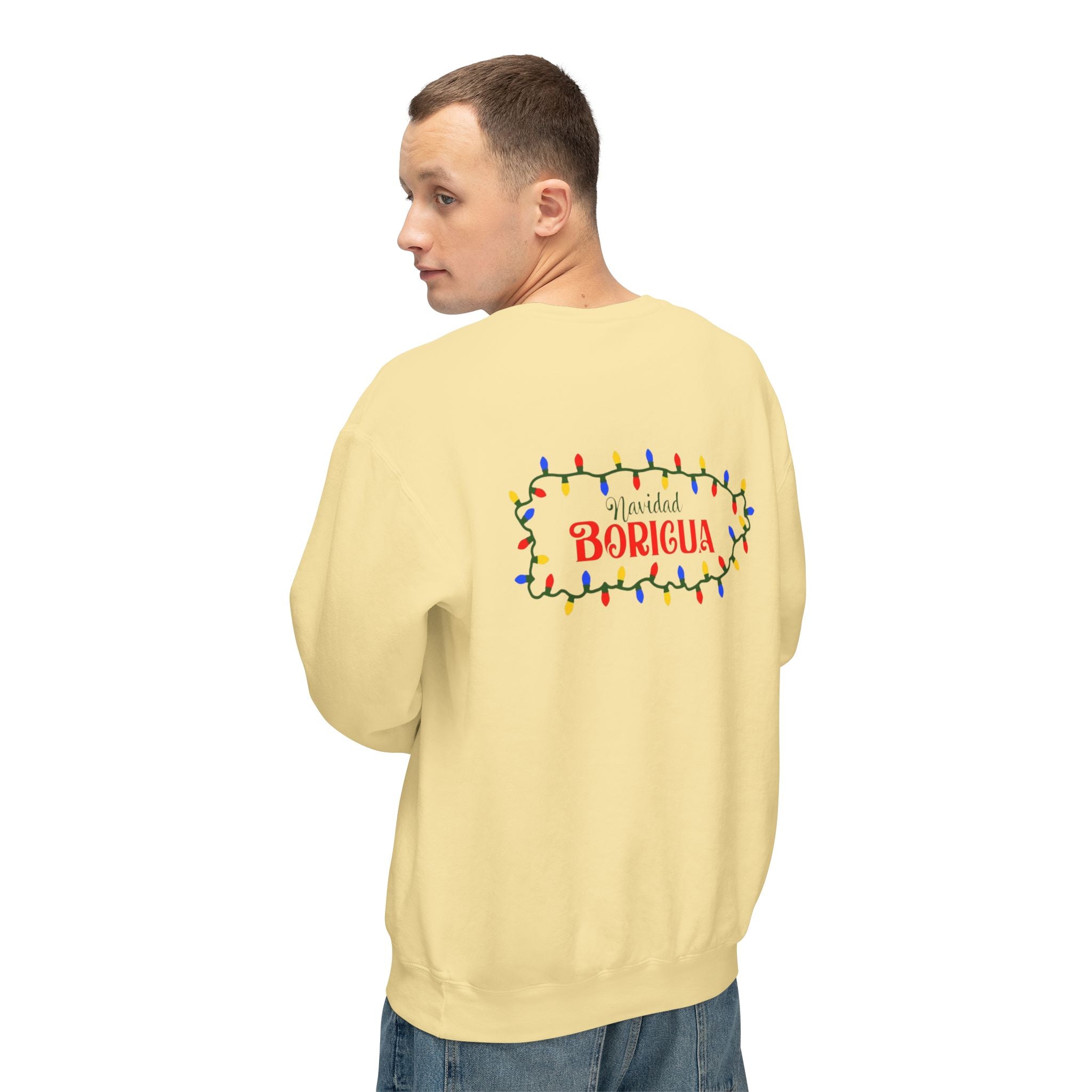 Medalla Light Puerto Rican Holiday Sweatshirt  Navidad Boricua Crewneck Puerto Rico Navidade