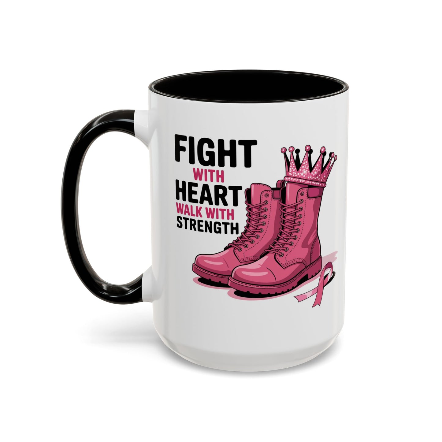 You Beat It! Cancer Survivor Mug | Motivational Gift for Her or Him | Warrior Mug