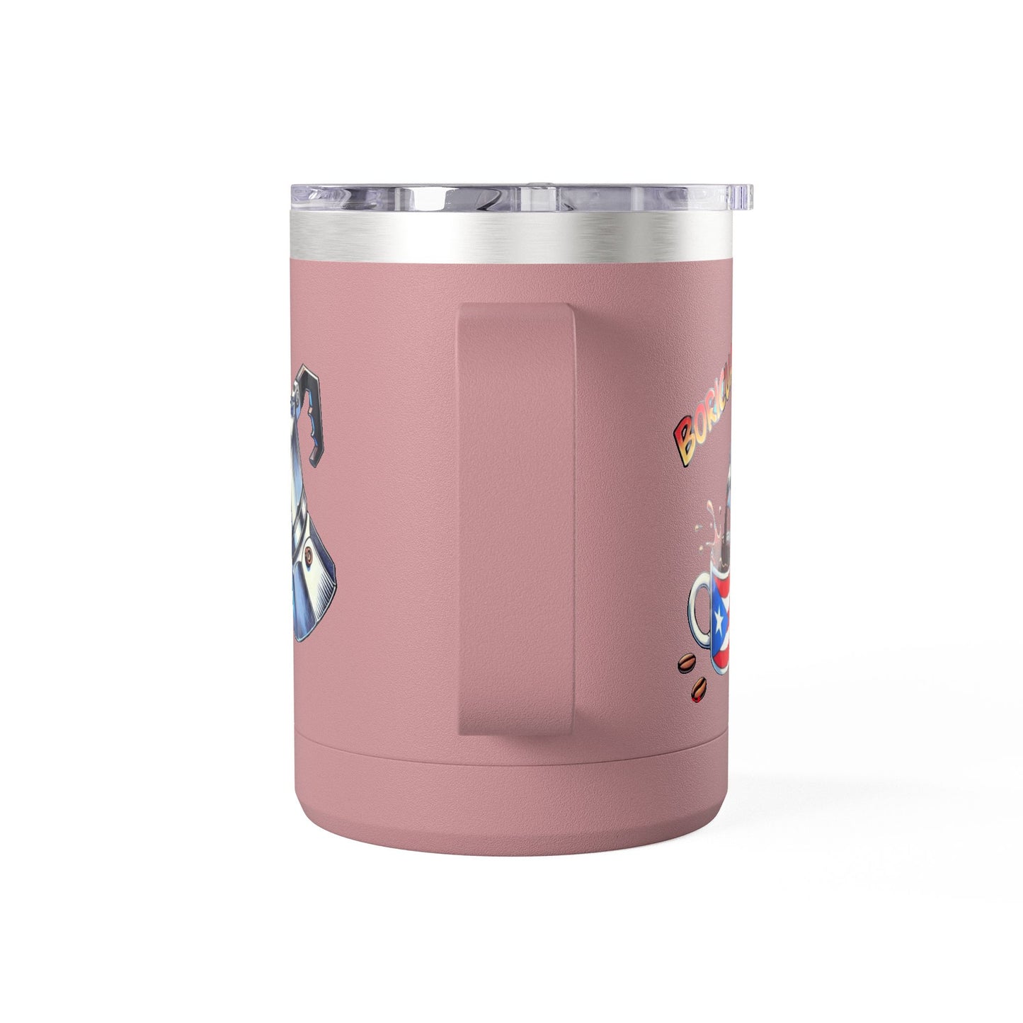 Puerto Rican Coffee Mug Tumbler, 15oz | Great Gift for Coffee Lovers, Unique Kitchen Decor, Perfect for Birthdays & Holidays