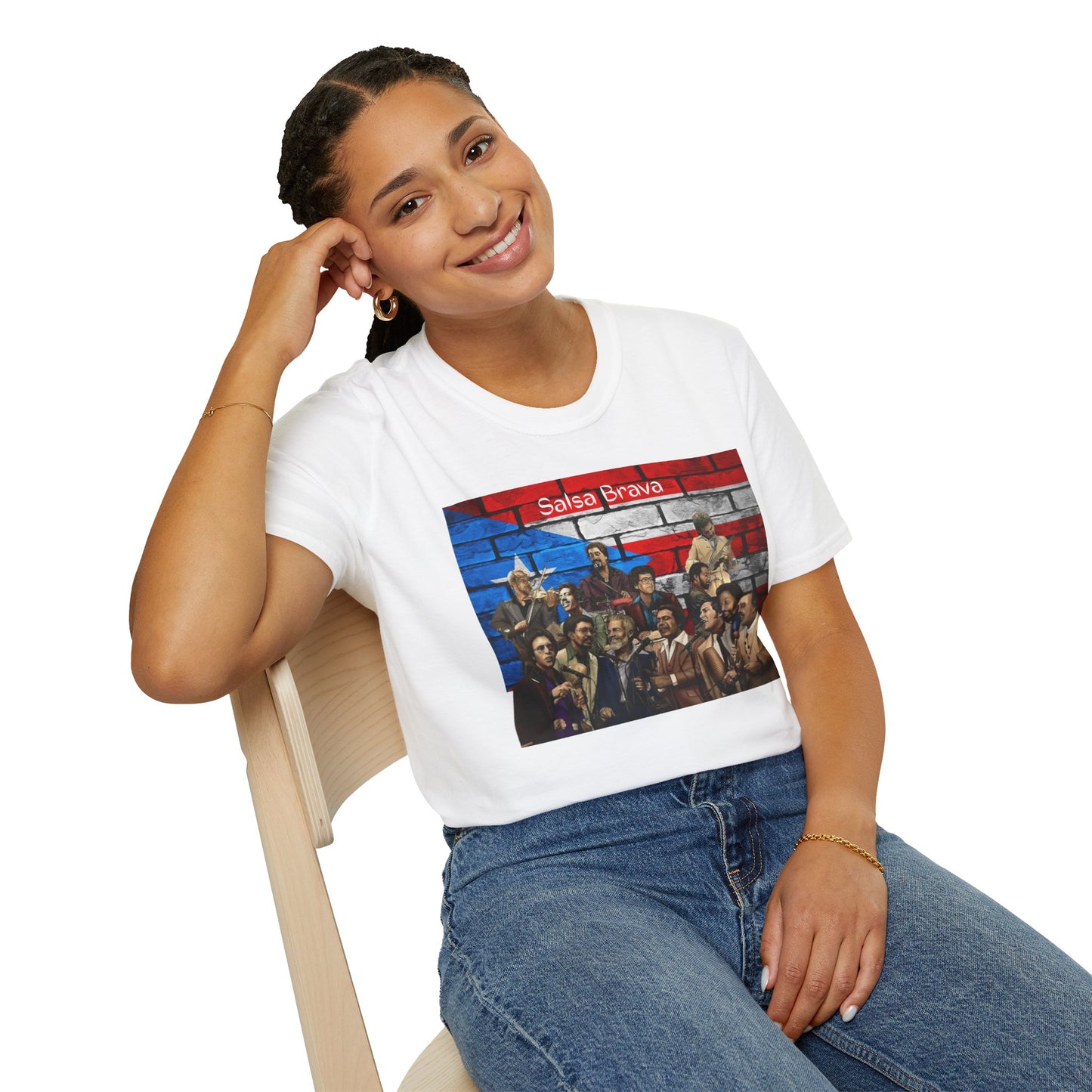 Salsa Brava Unisex T-Shirt, Fun Graphic Tee, Music Lovers Gift, Casual Wear, Party Shirt, Cultural Celebration Fashion