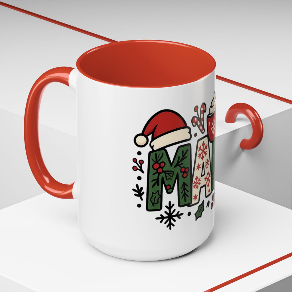 Mama Christmas Coffee Mug  Holiday Accent Mug (11/15oz) Christmas Mugs Collection!