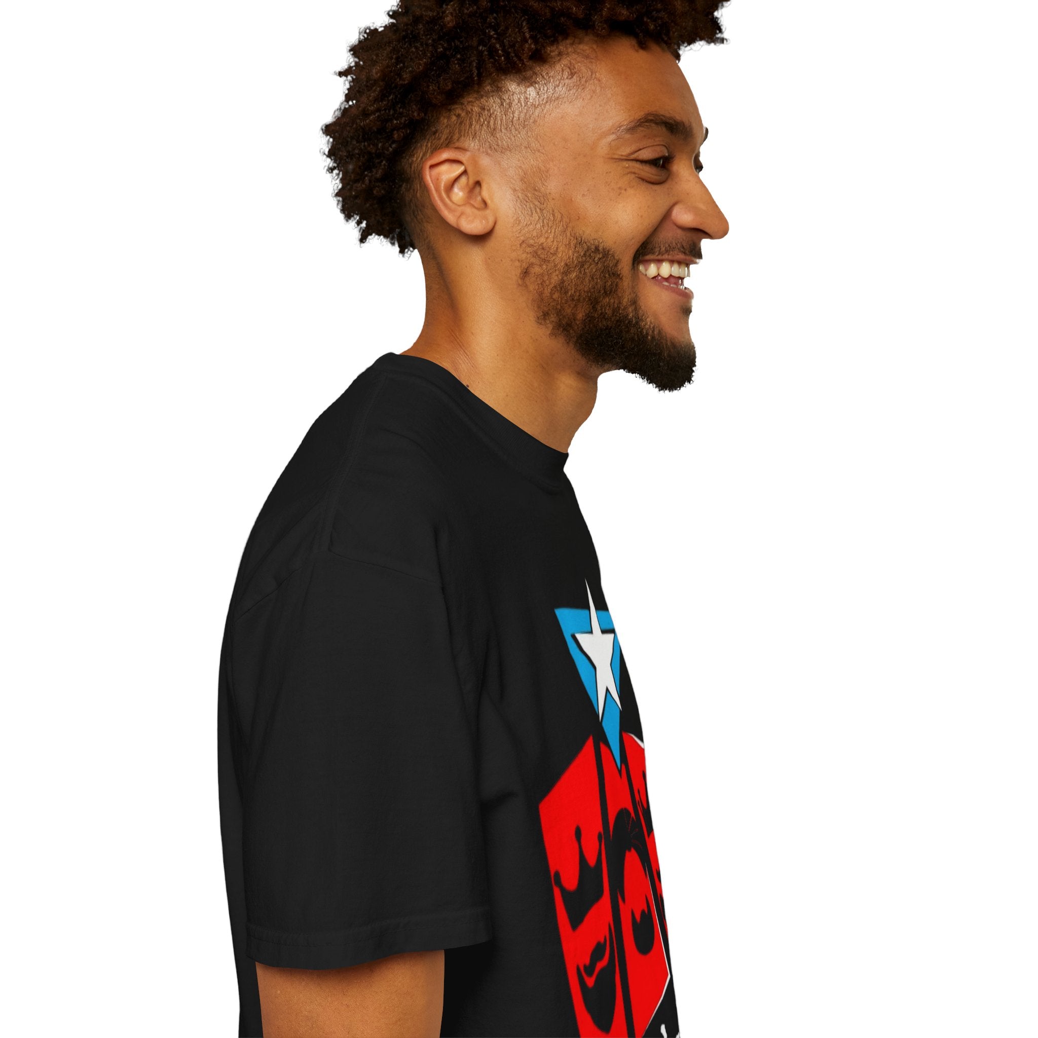 The Three Kings T-Shirt — Puerto Rican Three Kings Graphic Tee (Star & Crown Silhouettes)