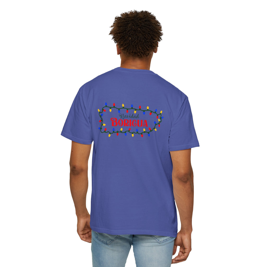 Medalla Light Beer T-Shirt  Navidad Boricua Holiday Tee Puerto Rico’s Navidades