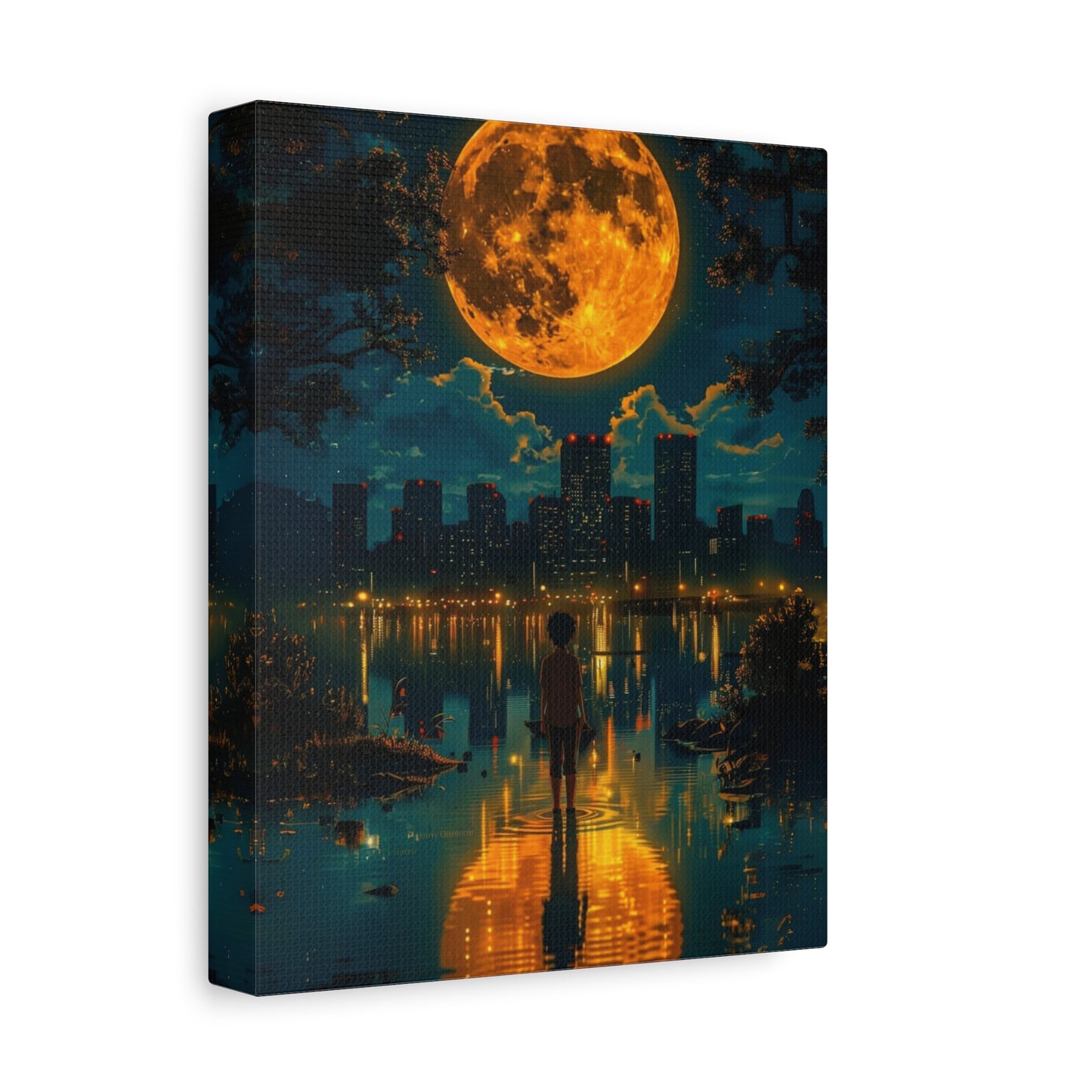 Because words have the power to move you let them live on your wall, Unique Nightscape Decoration, Perfect for Any Occasion