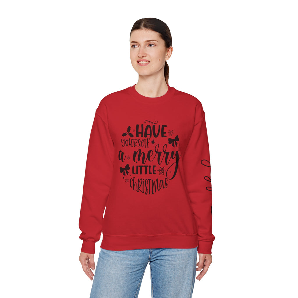 Xmas Shirts & Sweaters | Funny, Cute & Classic Christmas Designs Merry Christmas Crewneck Sweatshirt - Cozy Unisex Holiday Apparel