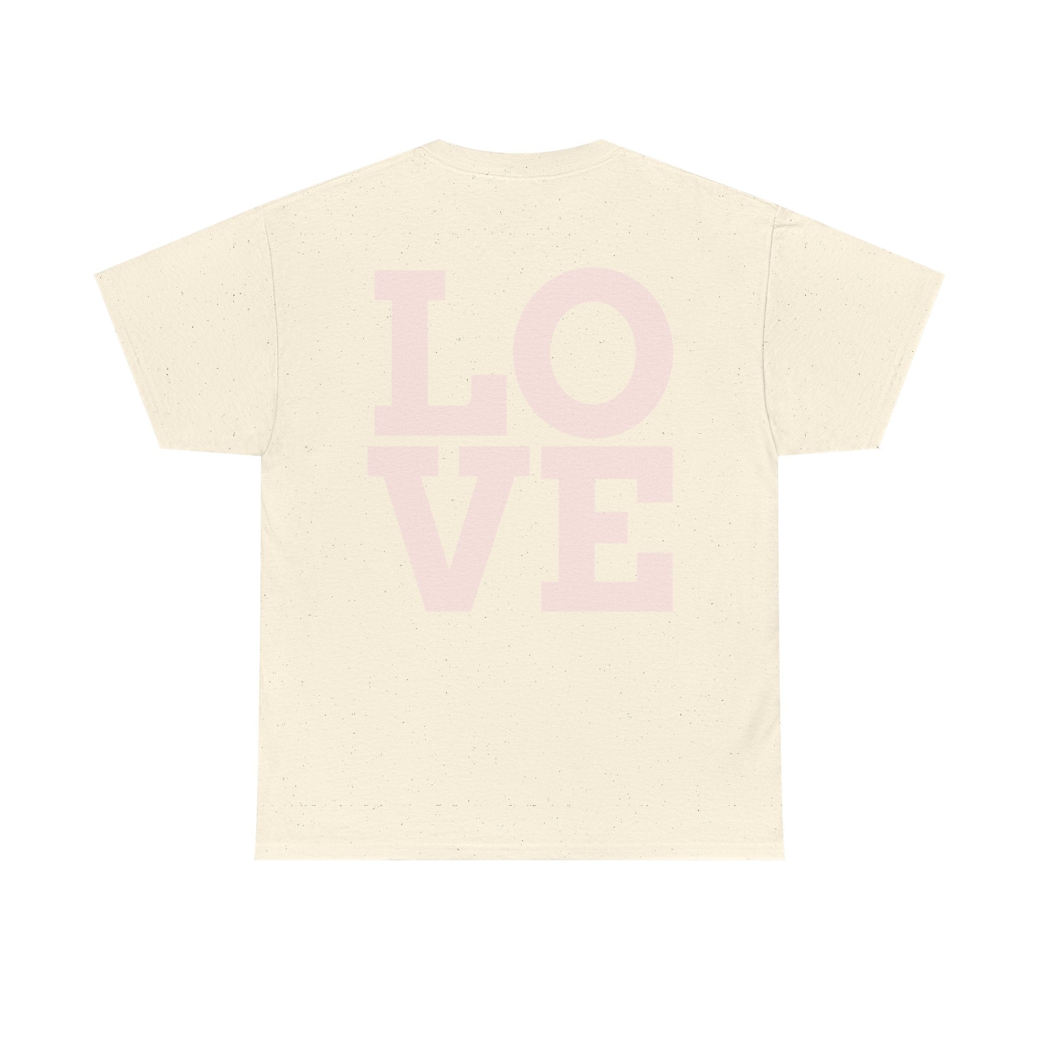 Pink Heart Cherries Tee  LOVE Graphic Valentine T-Shirt