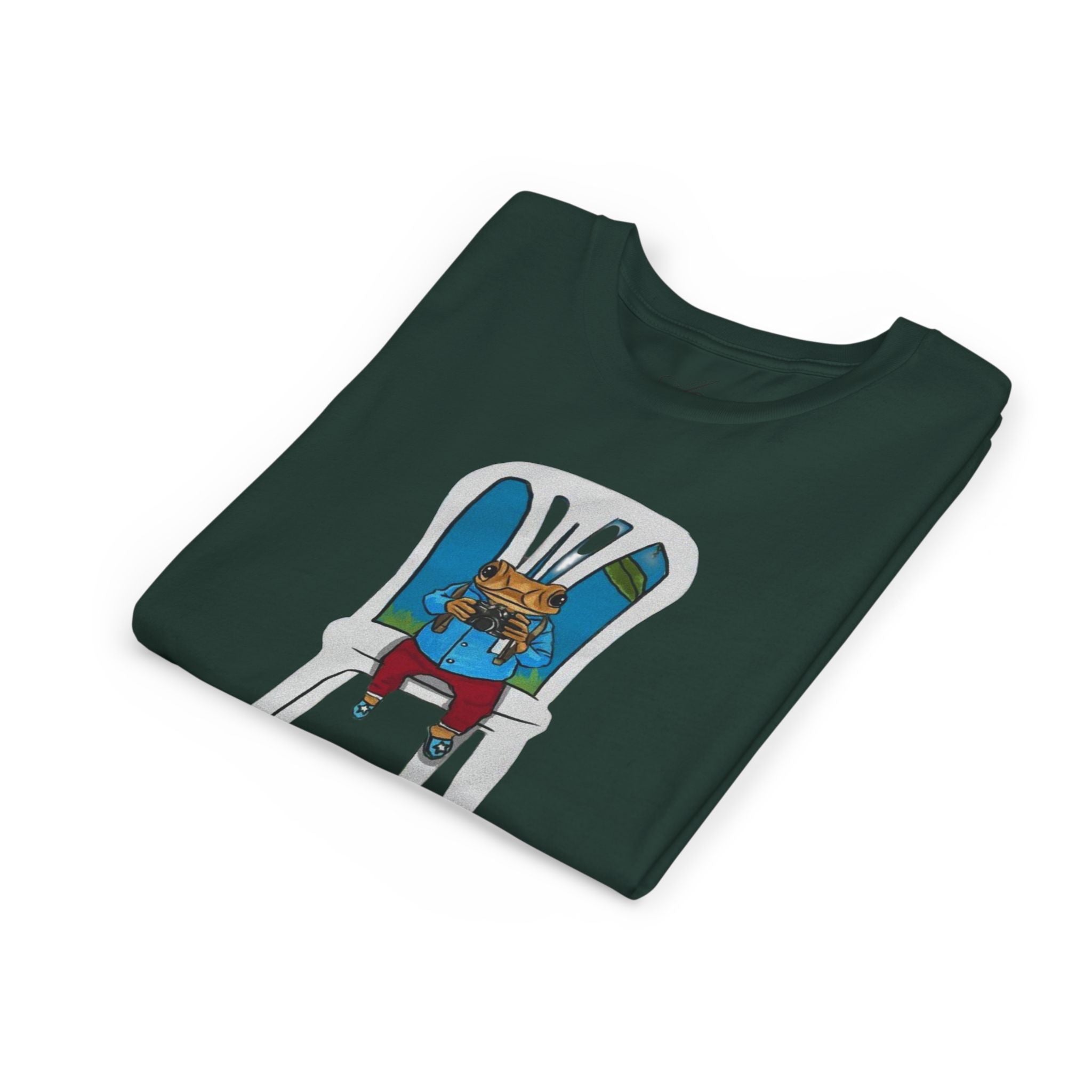 Kids Concho on a High Chair T-Shirt Cute Baby Rabbit Feeding Tee kids PUERTO RICO CHRISTMAS T-SHIRT