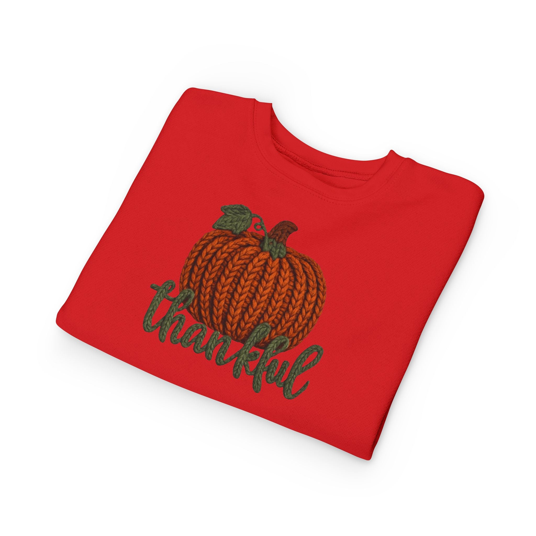 Toddler Sweatshirt  "Thankful" Pumpkin Fall Pullover
