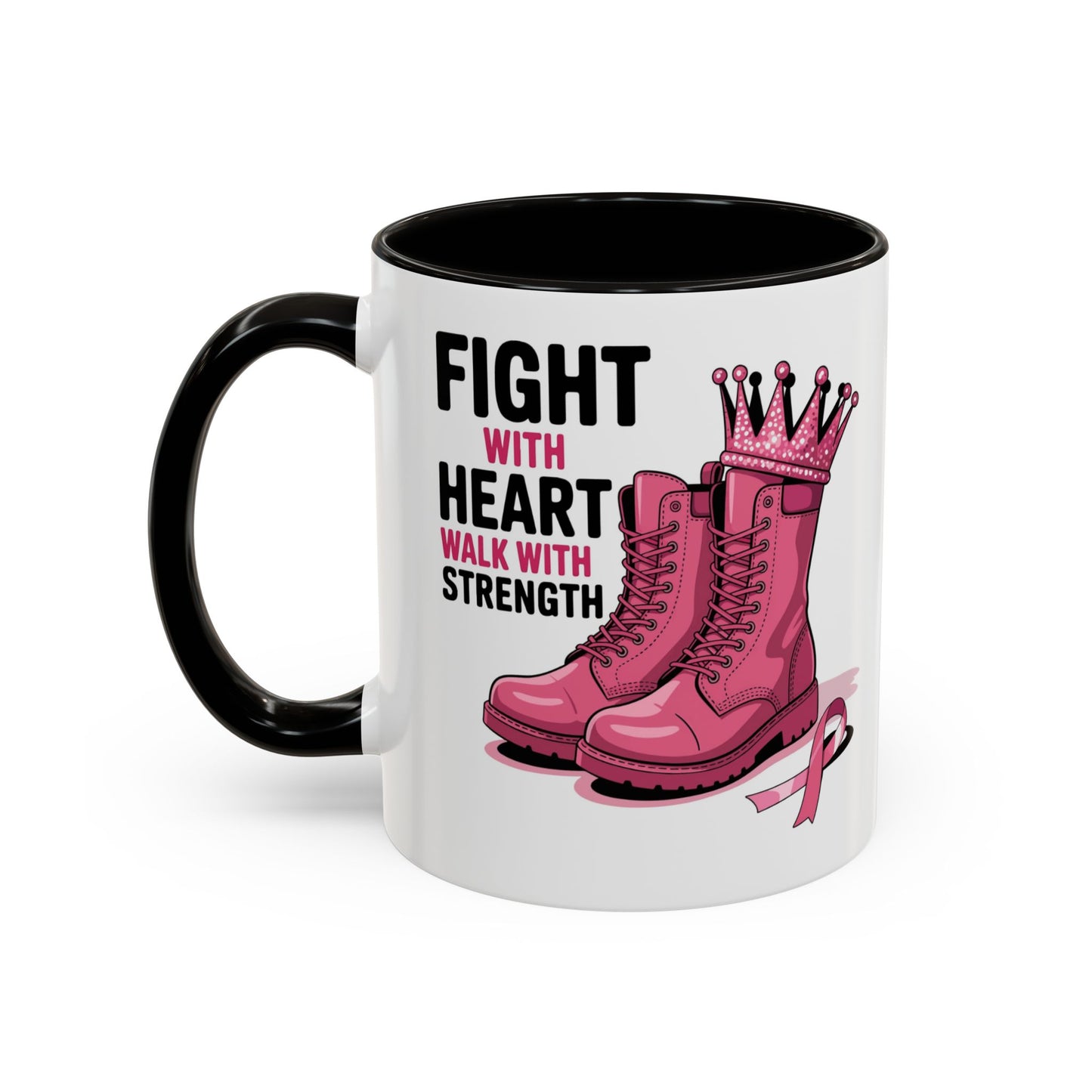 You Beat It! Cancer Survivor Mug | Motivational Gift for Her or Him | Warrior Mug