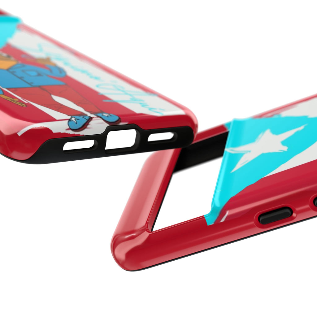 Puerto Rican Flag Frog Design ("Señorita Hops")Phone Case Isla del Encanto Phone Case – Puerto Rican Style