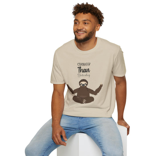 🧘‍♀️ Wear Your Peace. - Unisex Softstyle Tee, Funny Gift for Lazy Days, Quirky Casual Wear, Perfect for Birthdays, Relaxation Vibes
