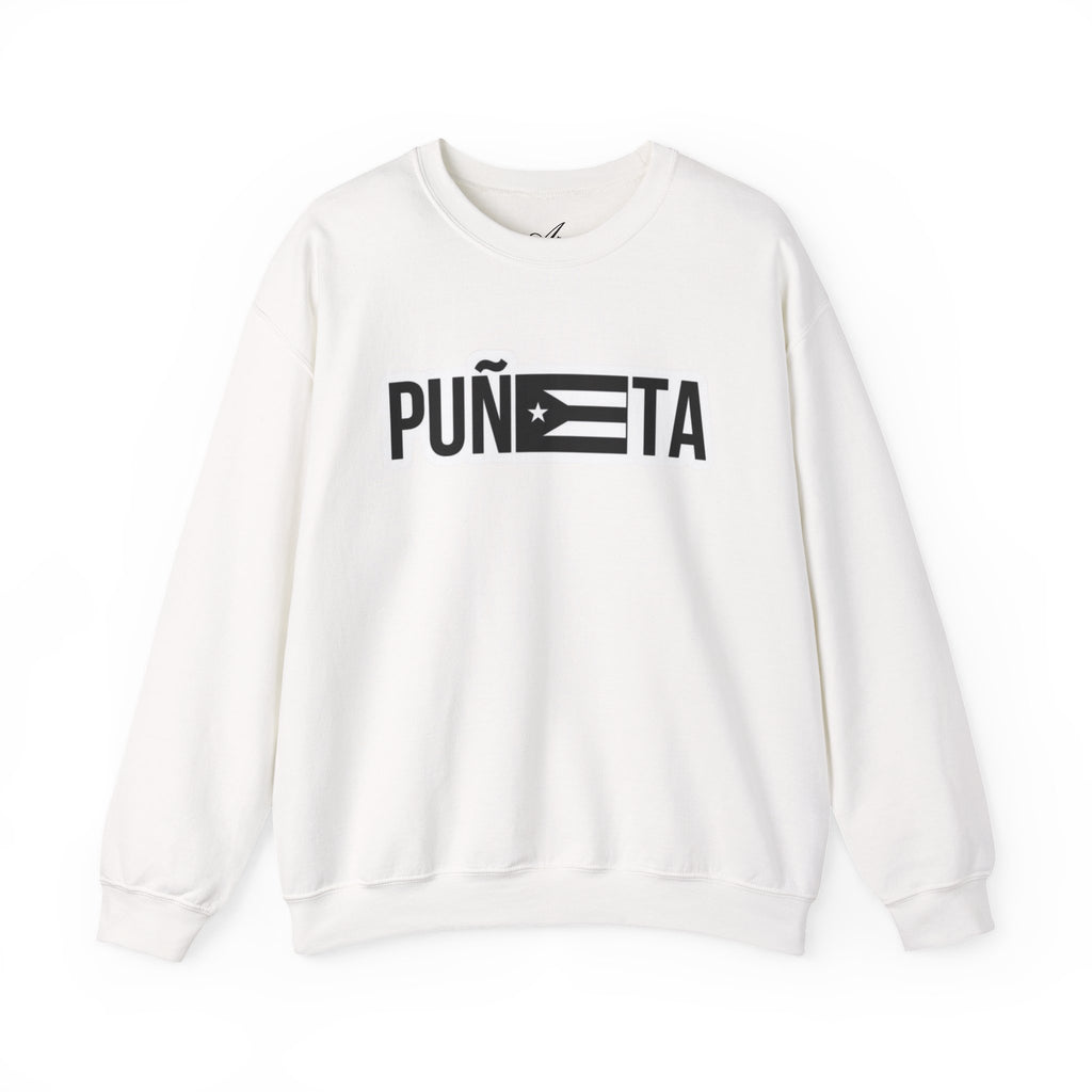 Puñeta Sweatshirt  Puerto Rican Flag Graphic Crewneck