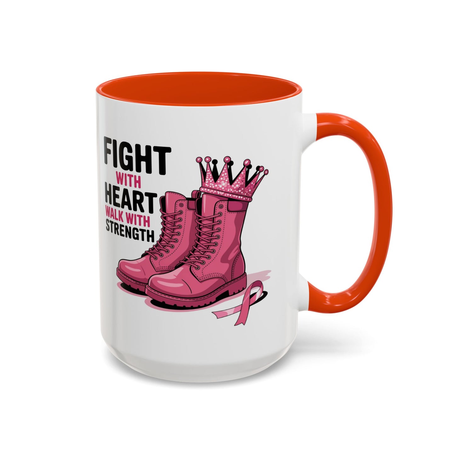You Beat It! Cancer Survivor Mug | Motivational Gift for Her or Him | Warrior Mug