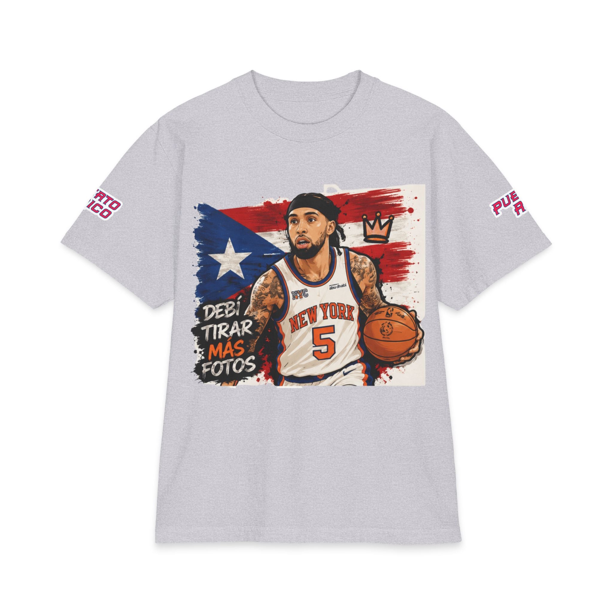 Puerto Rico Basketball Player Graphic T-Shirt