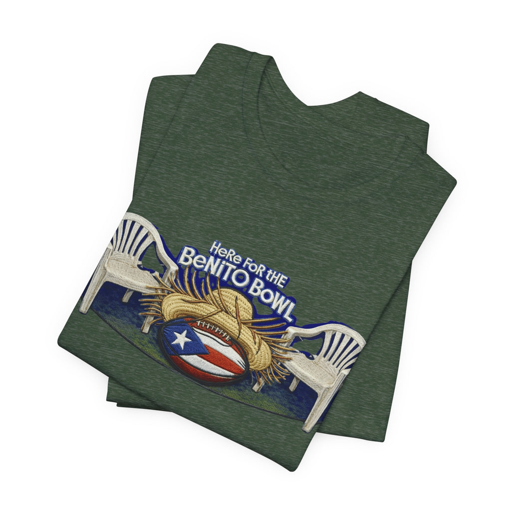 Benito Bowl Puerto Rico Football Tee