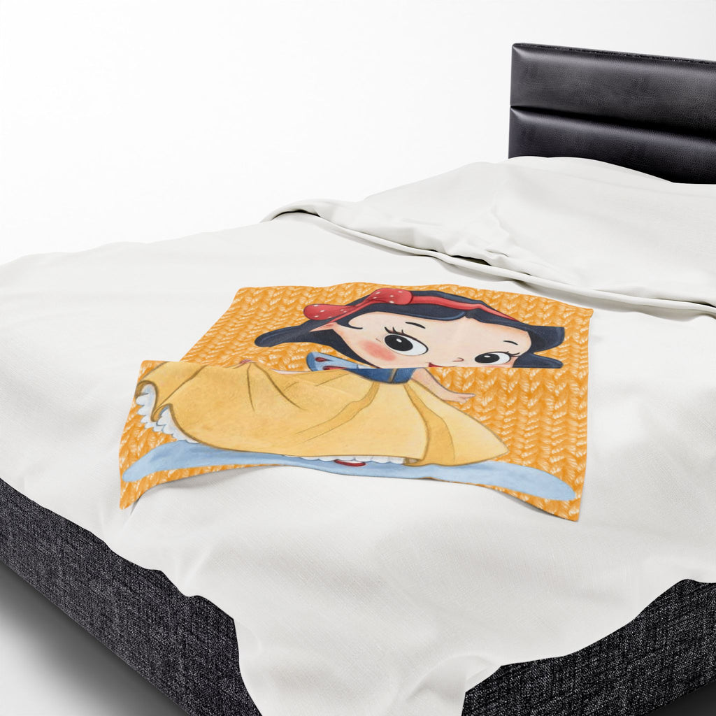 Santa Peeking Velveteen Plush Blanket — Cute Christmas Throw for Kids & Holiday Décor