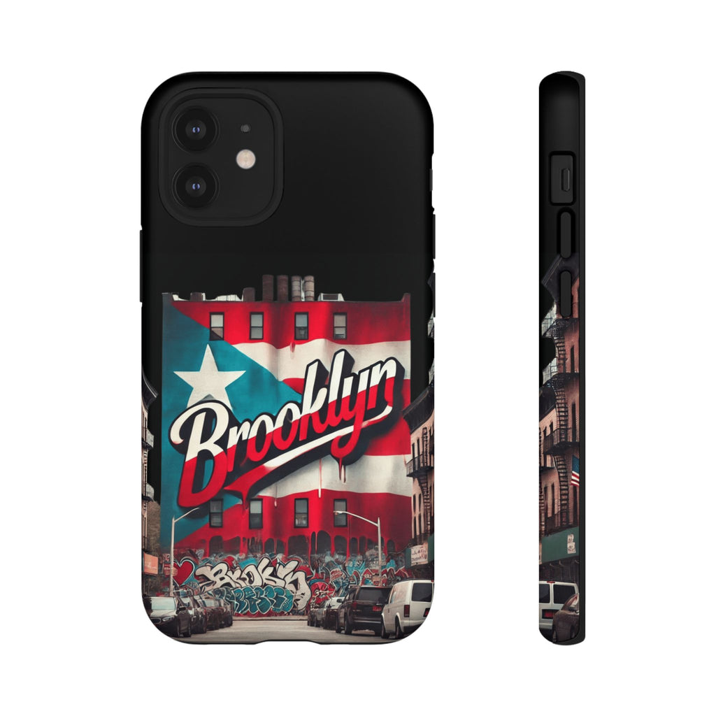 Brooklyn Street Art Phone Case  Urban Graffiti Protective Cover