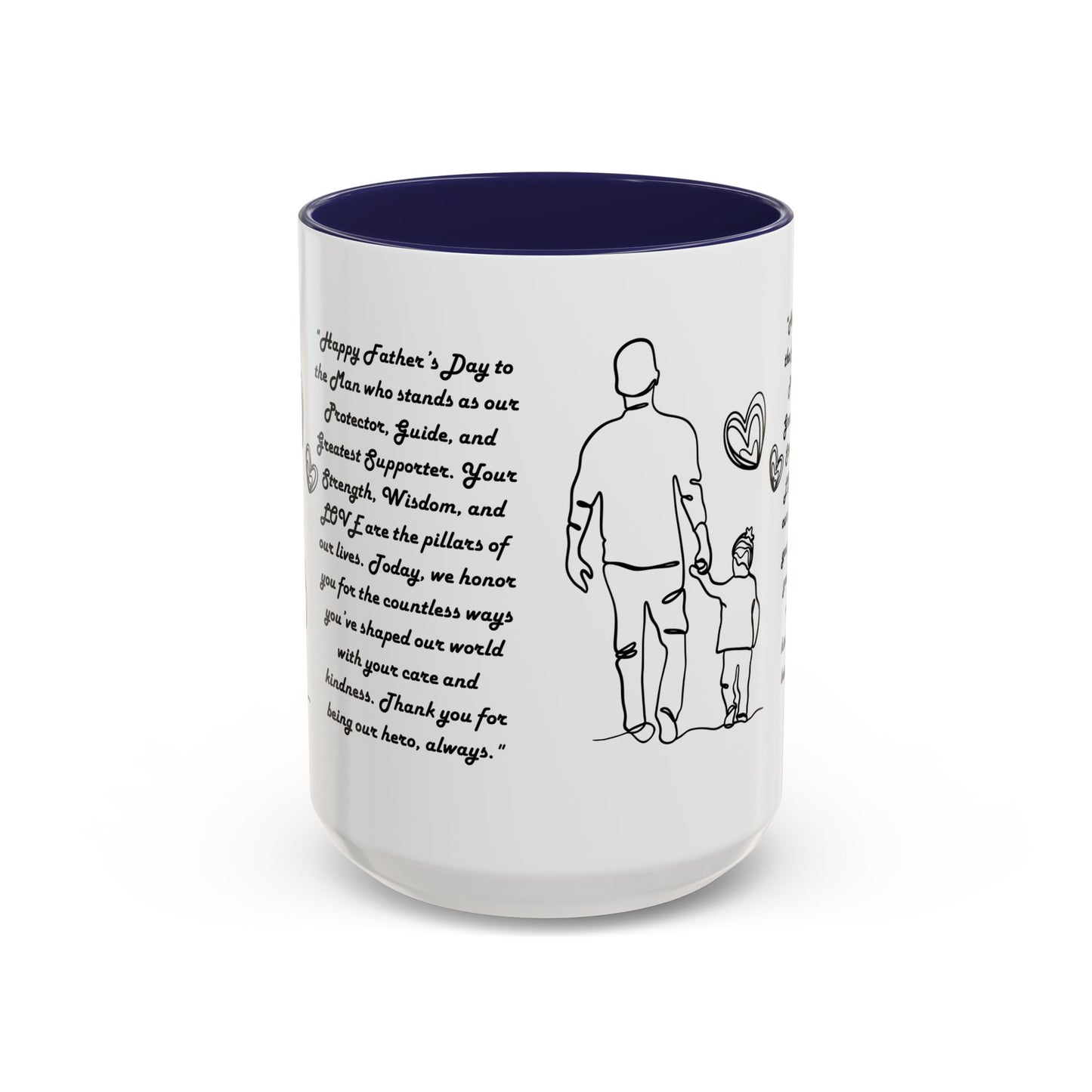 Fathers Day Mug Gift for Dad Funny Fathers Mug Accent Coffee Mug (11, 15oz)