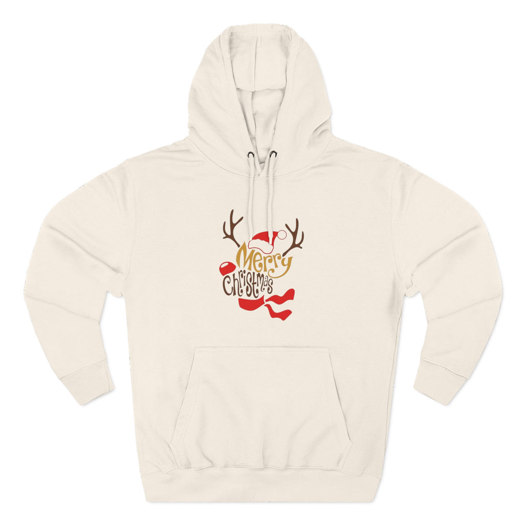 Holiday Apparel | Christmas Tees & Sweatshirts with Festive Quotes Merry Christmas Fleece Hoodie