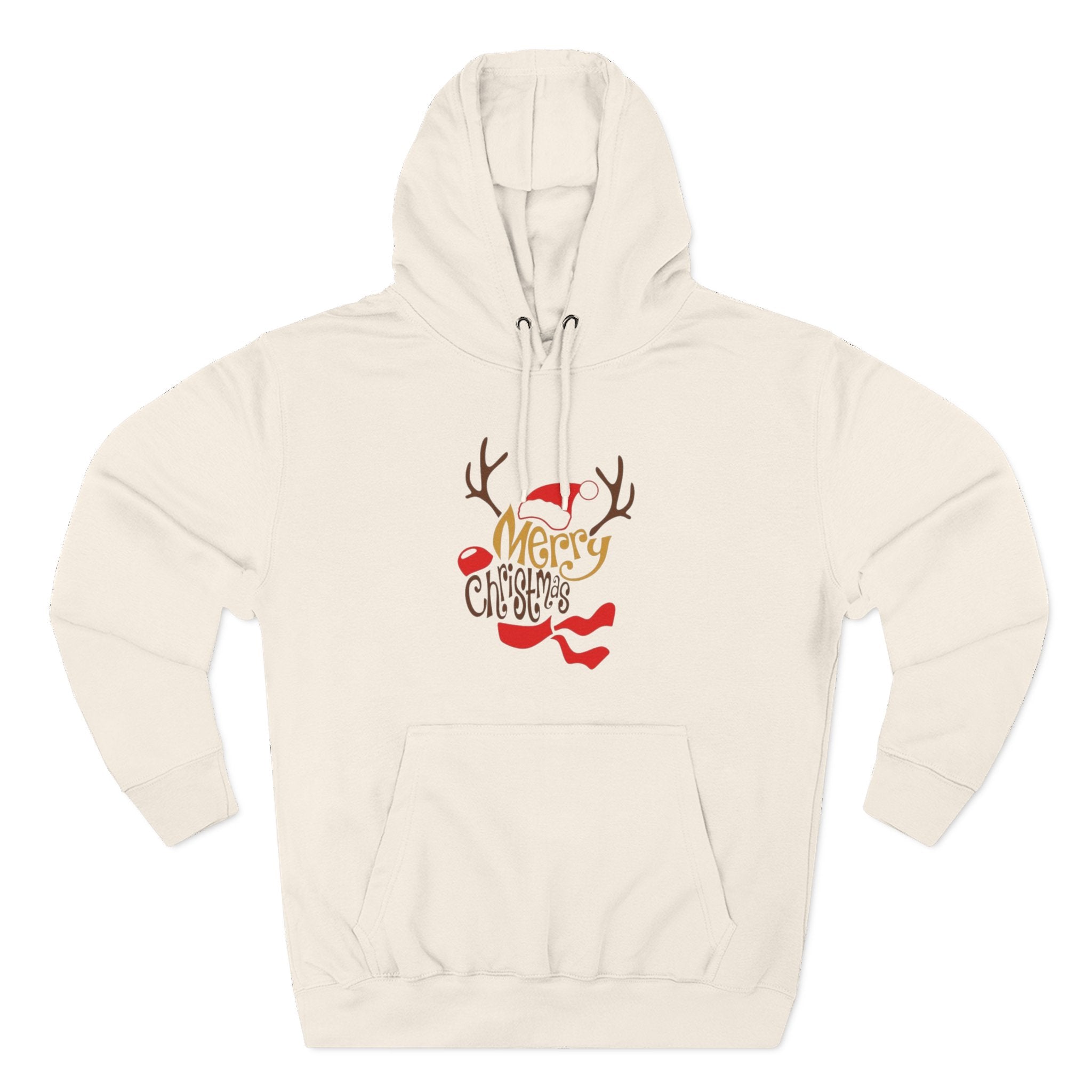 Holiday Apparel | Christmas Tees & Sweatshirts with Festive Quotes Merry Christmas Fleece Hoodie