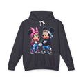 Valentine Cartoon Couple Hoodie  Cute Mickey & Minnie Style Graphic