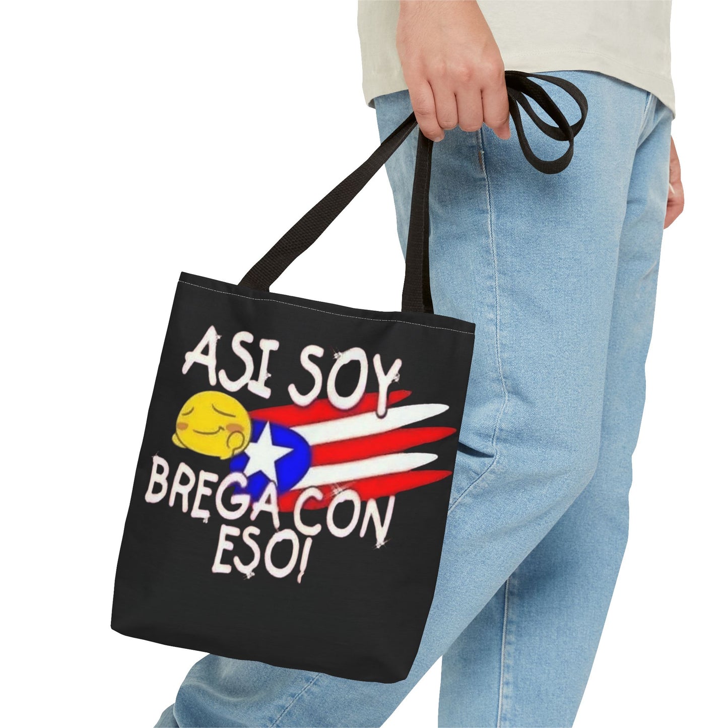 Carry Your Culture – Puerto Rican Pride in Every Step Vibrant Puerto Rican Tote Bag, Beach Bag, Shopping Tote, Travel Bag, Gift for Her, Eco-Friendly Reusable Bag