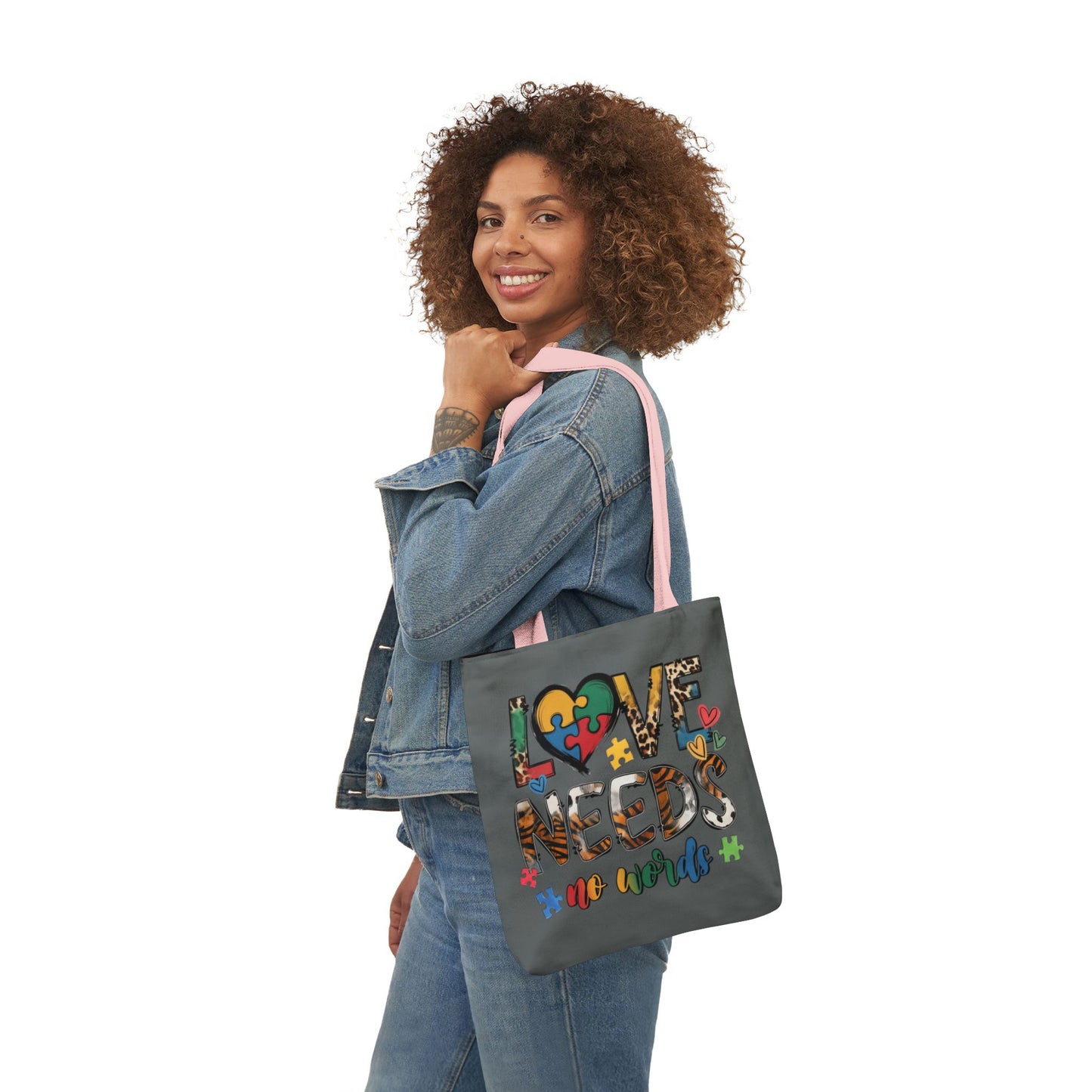 Colorful Love Needs Tote Bag