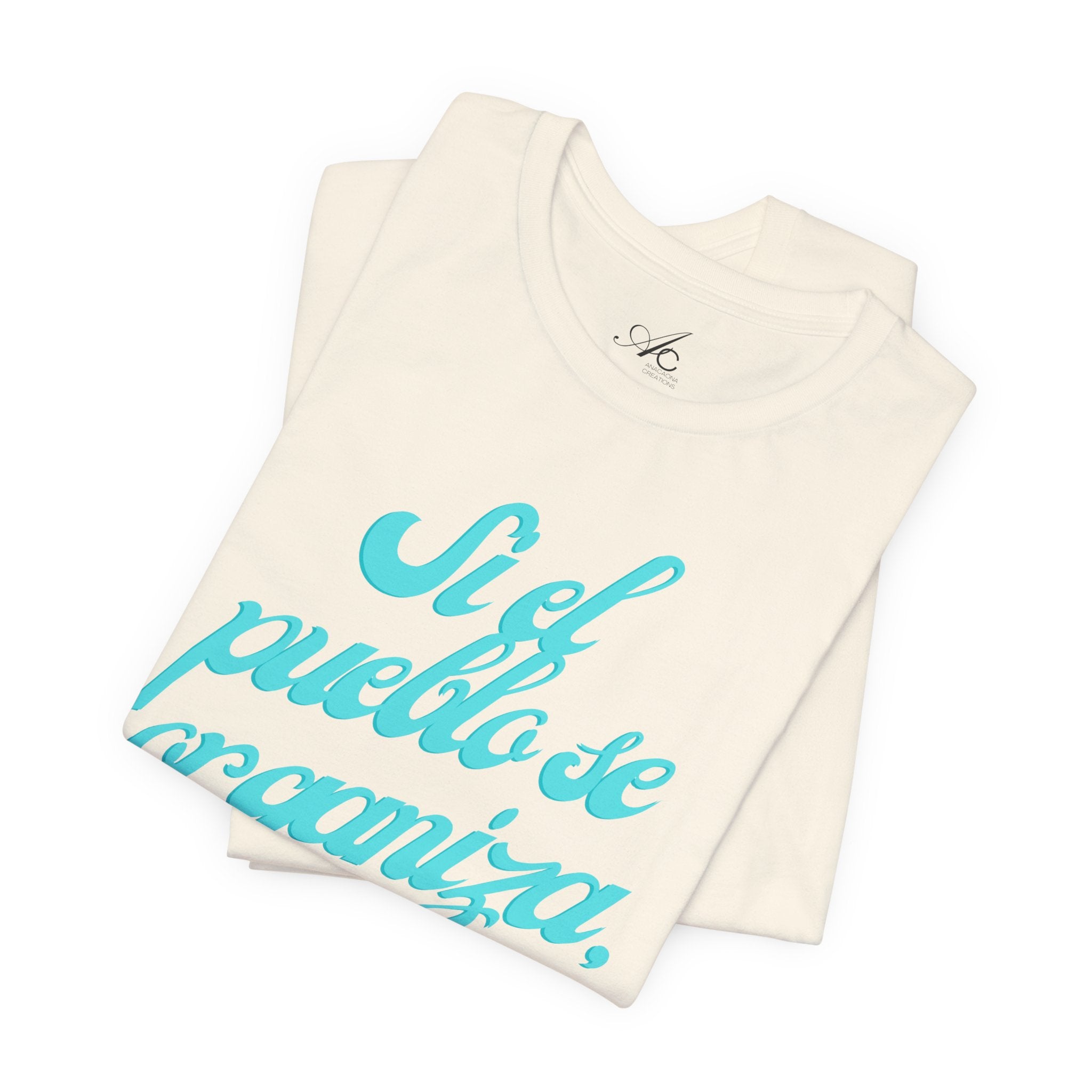 Spanish Script Tee  “Si el pueblo se organiza” Graphic T-Shirt