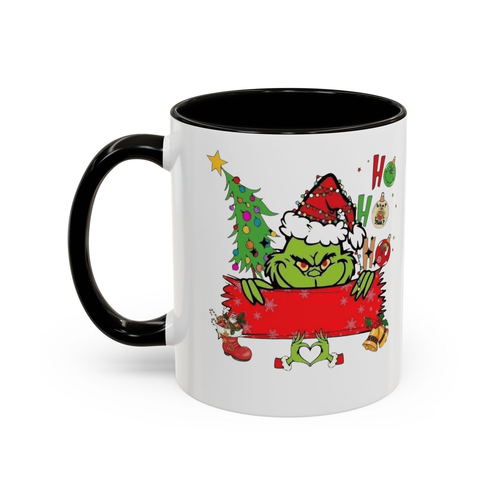Christmas Grinch Mug (11oz & 15oz)  Funny Holiday Coffee Cup with Grinch Illustration Christmas Mugs Collection!