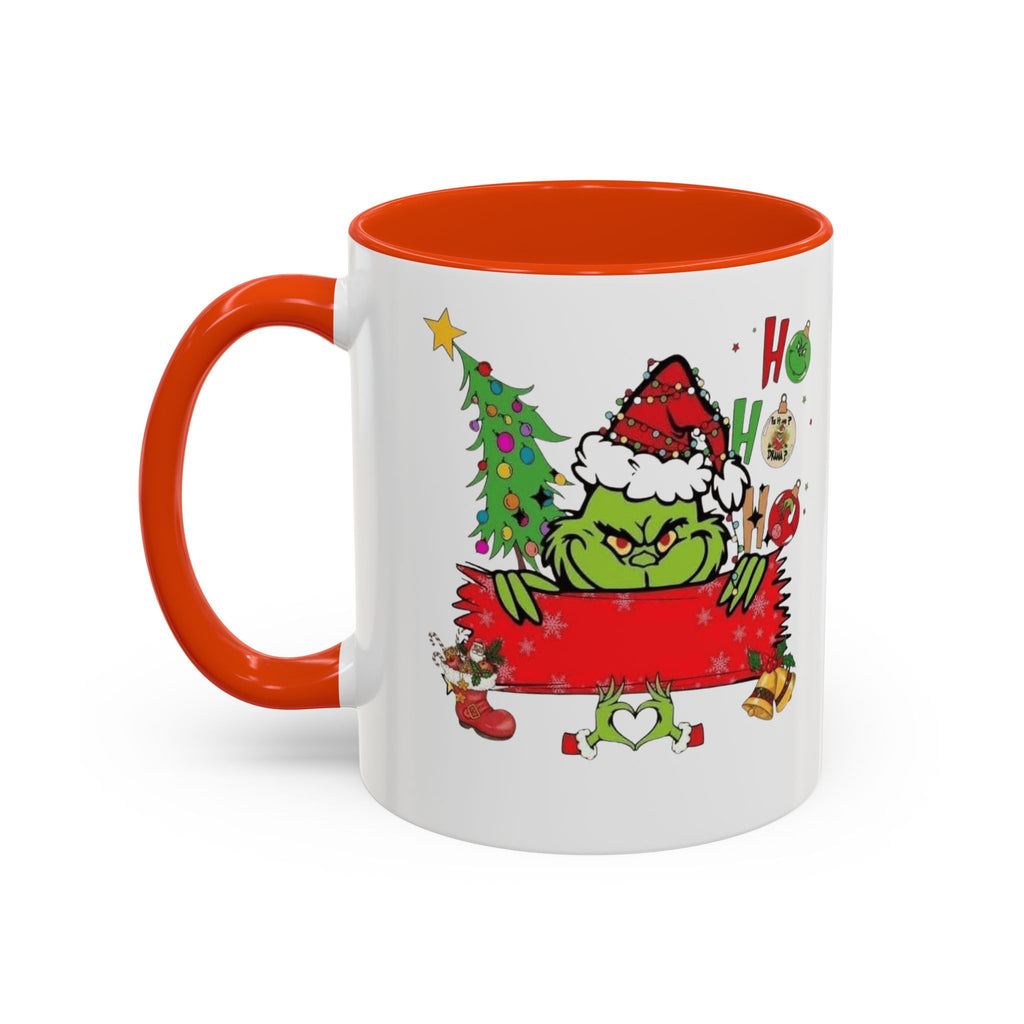 Christmas Grinch Mug (11oz & 15oz)  Funny Holiday Coffee Cup with Grinch Illustration Christmas Mugs Collection!